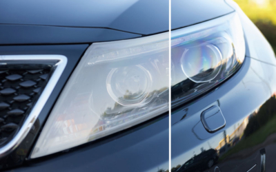 رفع کدری و زردی شیشه چراغ